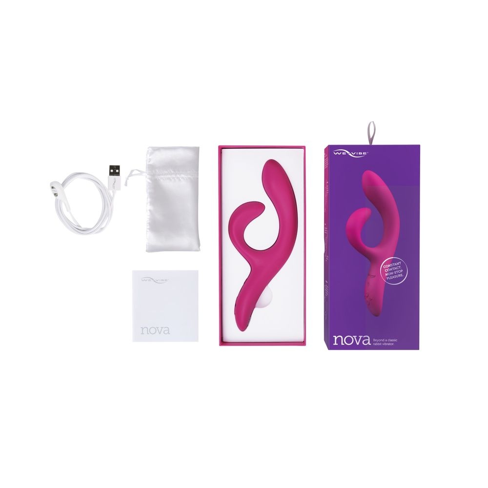  We-Vibe Nova 2 Фиолетовый вибратор-кролик перезаряжаемый
