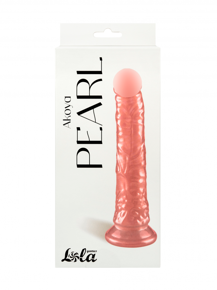  Перламутровый фаллоимитатор Akoya Pearl Розовый