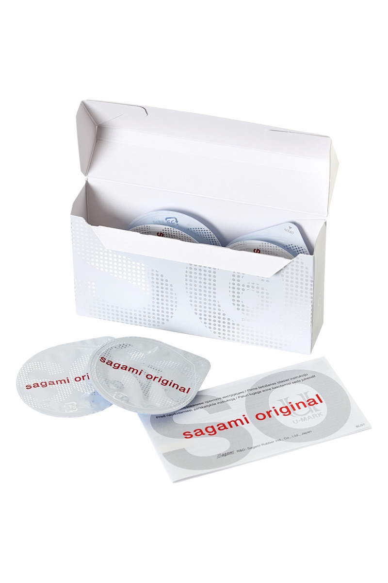  SAGAMI Original 002, Презервативы полиуретановые 002, 6 шт. 