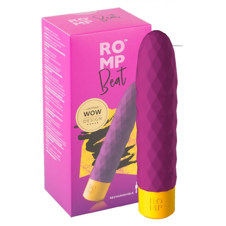  Romp Beat Минивибратор , силикон, перезаряжаемый
