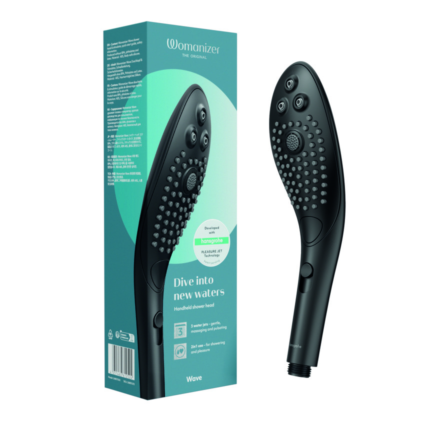  Womanizer Wave Насадка для душа, черная