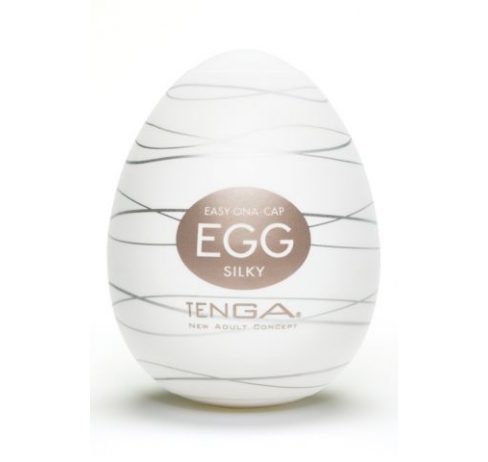  TENGA № 6 Silky, Стимулятор яйцо EGG-R06
