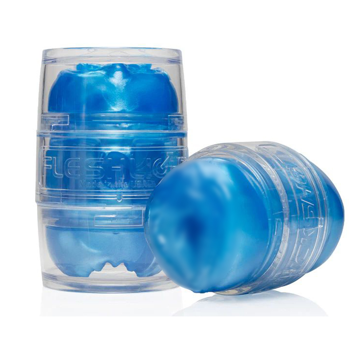  Fleshlight Quickshot Alien Blue Metallic Мастурбатор сквозной