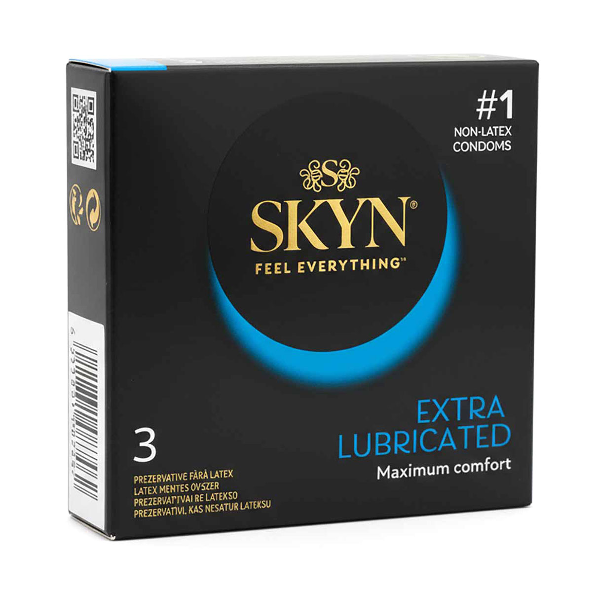  SKYN Extra Lubricated,презервативы из полиизопрена с дополнительной смазкой ,3шт.