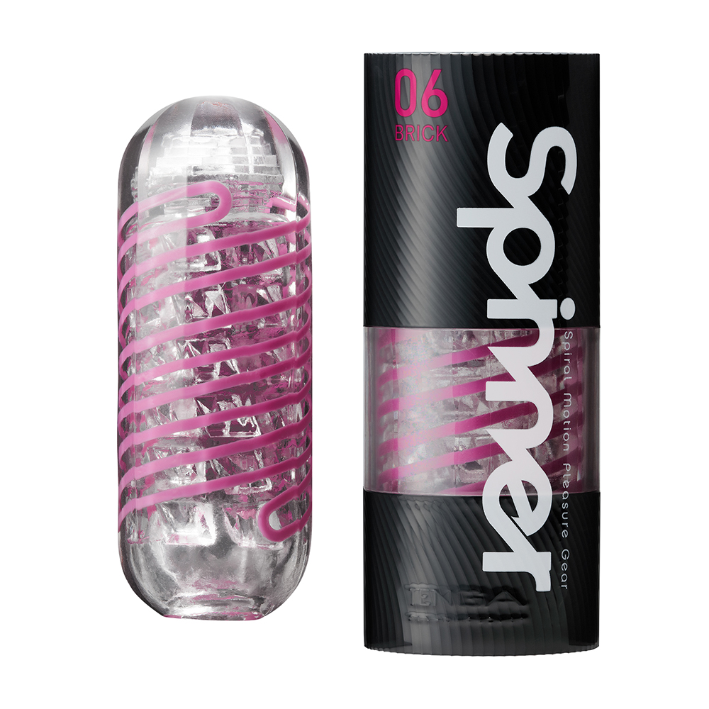  TENGA SPINNER 06 Brick,  Мастурбатор многоразовый
