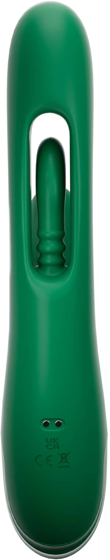  Amovibe Zenora Иновационный вибратор кролик зеленый, перезаряжаемый