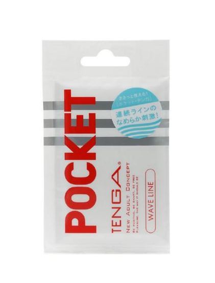  TENGA Pocket Wave Line, Мастурбатор	