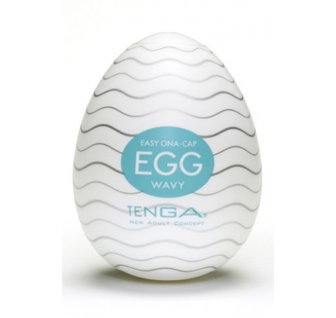  TENGA № 1 Wavy, Мастурбатор-яйцо EGG-R01