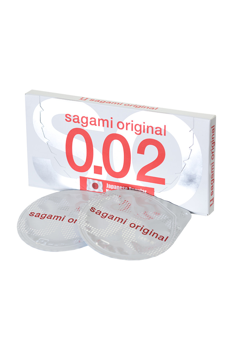  SAGAMI Original 002, Презервативы полиуретановые 002, 2 шт.