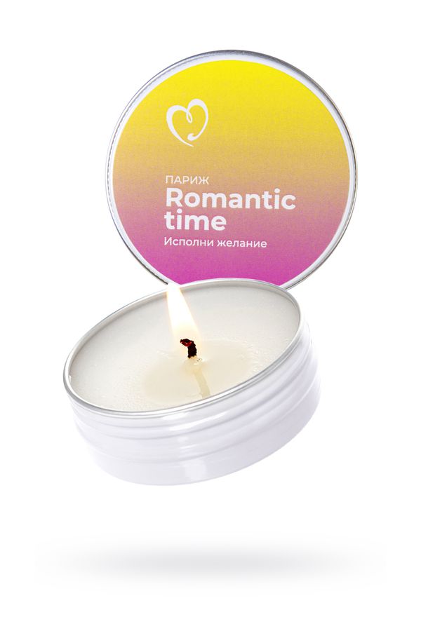  Eromantica массажная свеча  Париж «Romantic time», 30 мл.