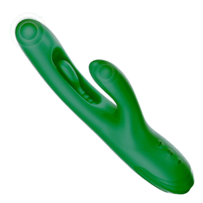  Amovibe Zenora Иновационный вибратор кролик зеленый, перезаряжаемый