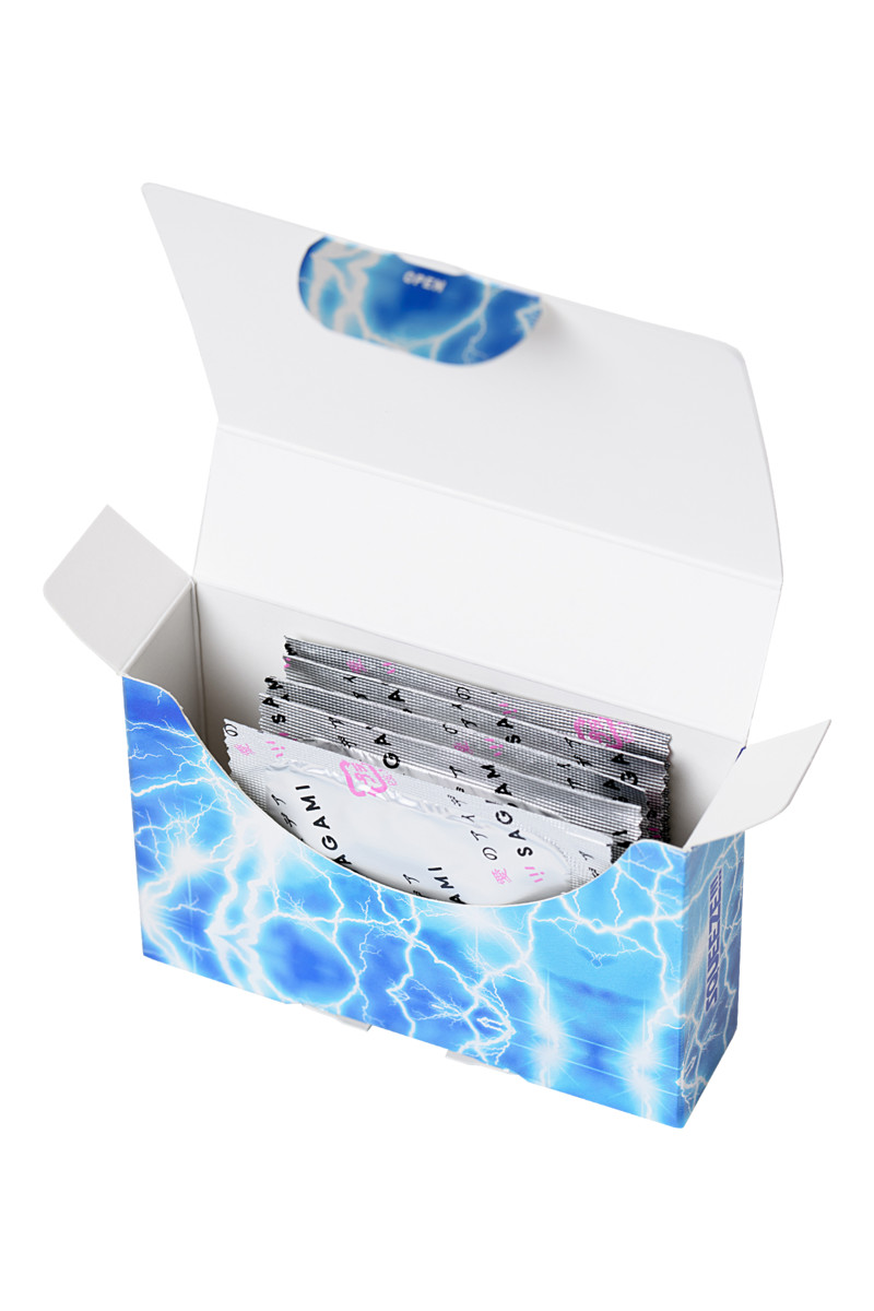  SAGAMI Squeeze, Презервативы латексные без накопителя, 5 шт.
