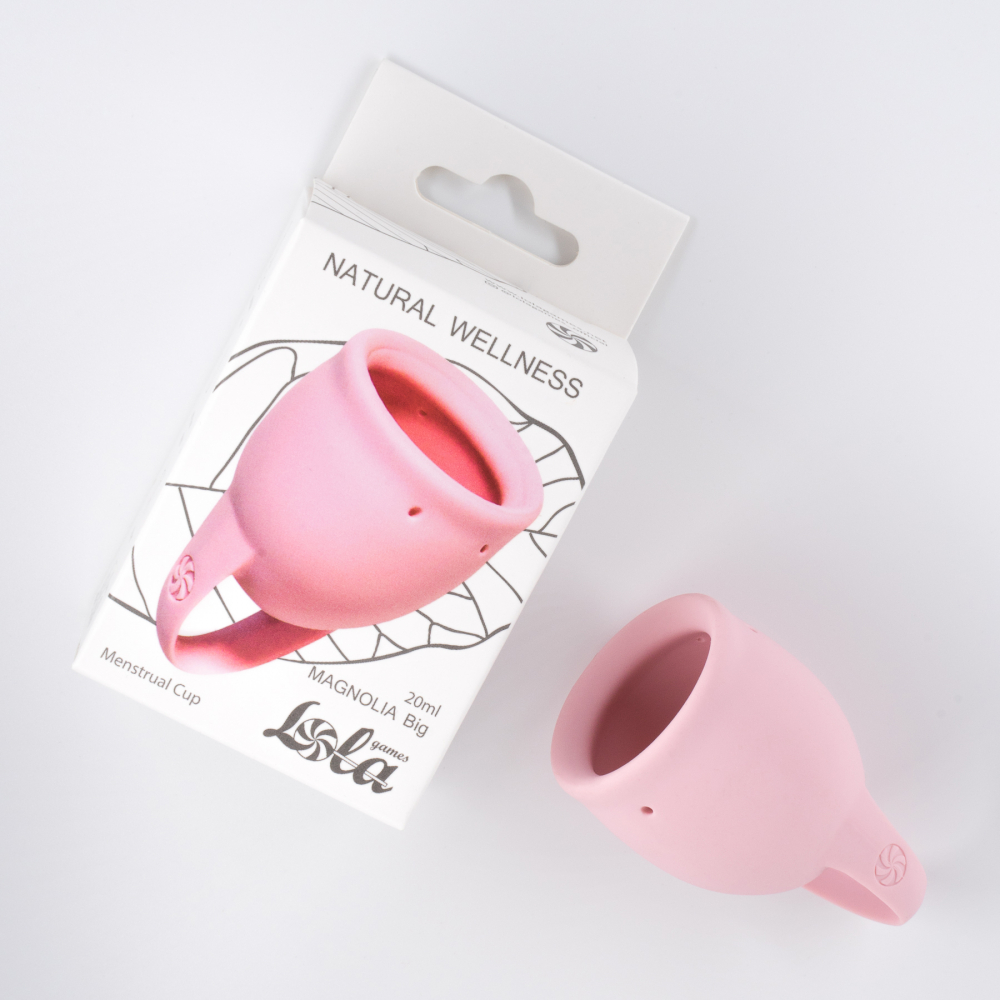  Менструальная чаша Natural Wellness Magnolia, 20 мл. Light Pink