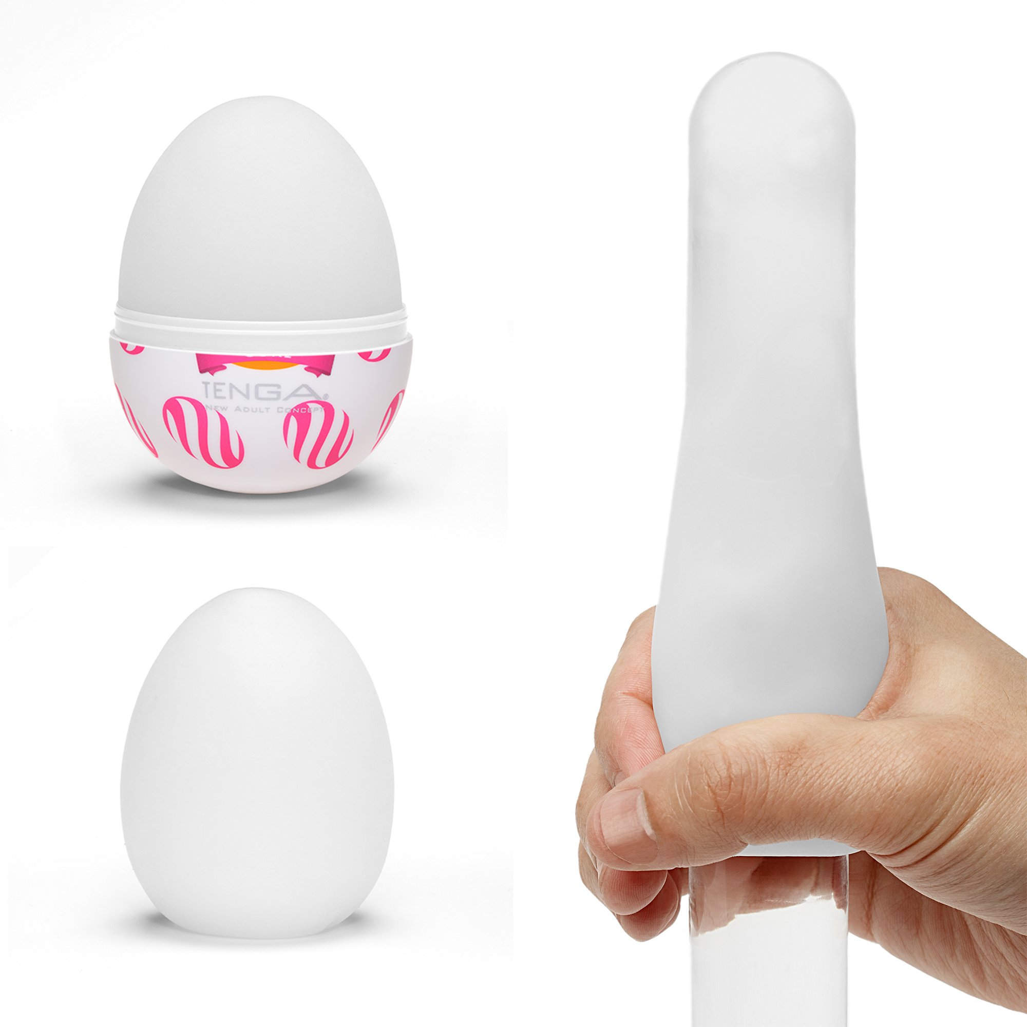  TENGA WONDER CURL, Мастурбатор яйцо EGG-W05