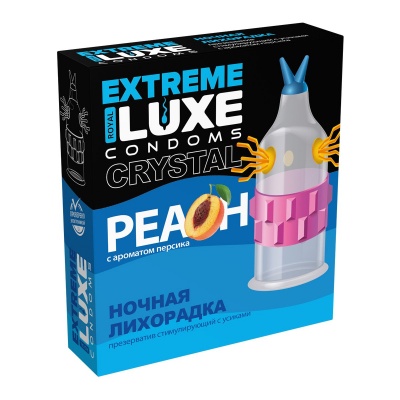  Luxe Black Ultimate, Презервати латексный Ночная лихорадка, 1 шт.