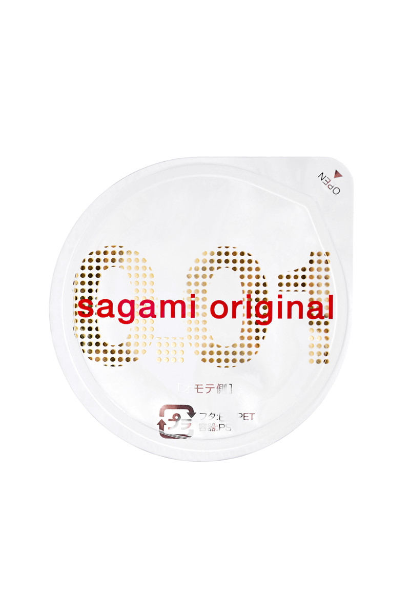 SAGAMI Original 001, Презервативы полиуретановые 001, 1 шт.