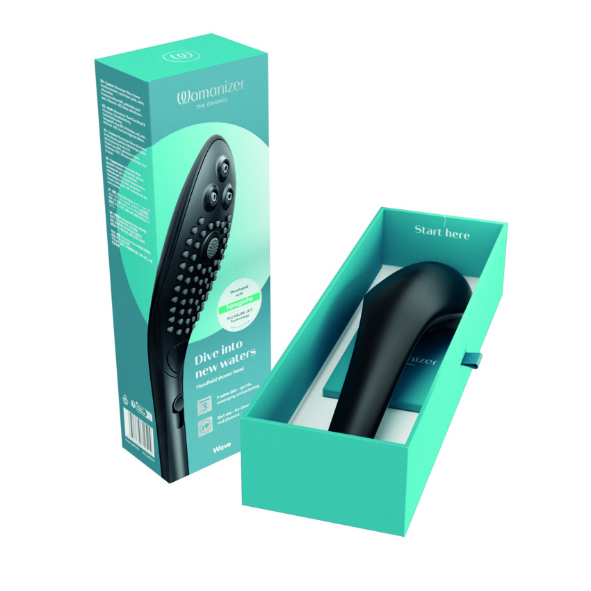  Womanizer Wave Насадка для душа, черная