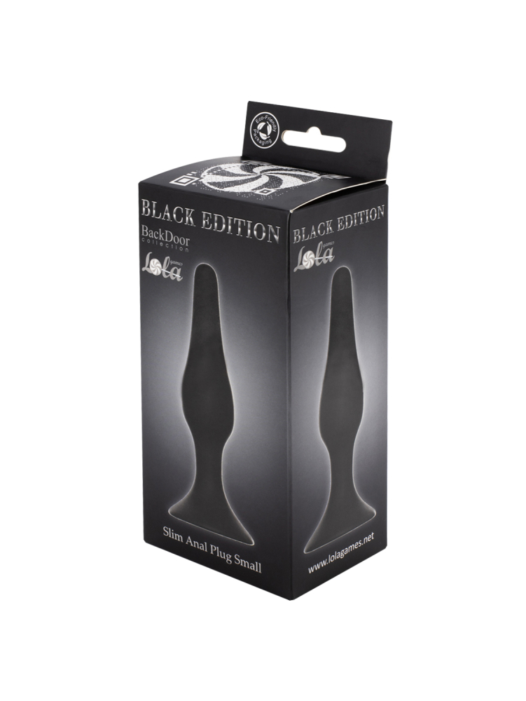  Анальная пробка Slim Anal Plug Small Black
