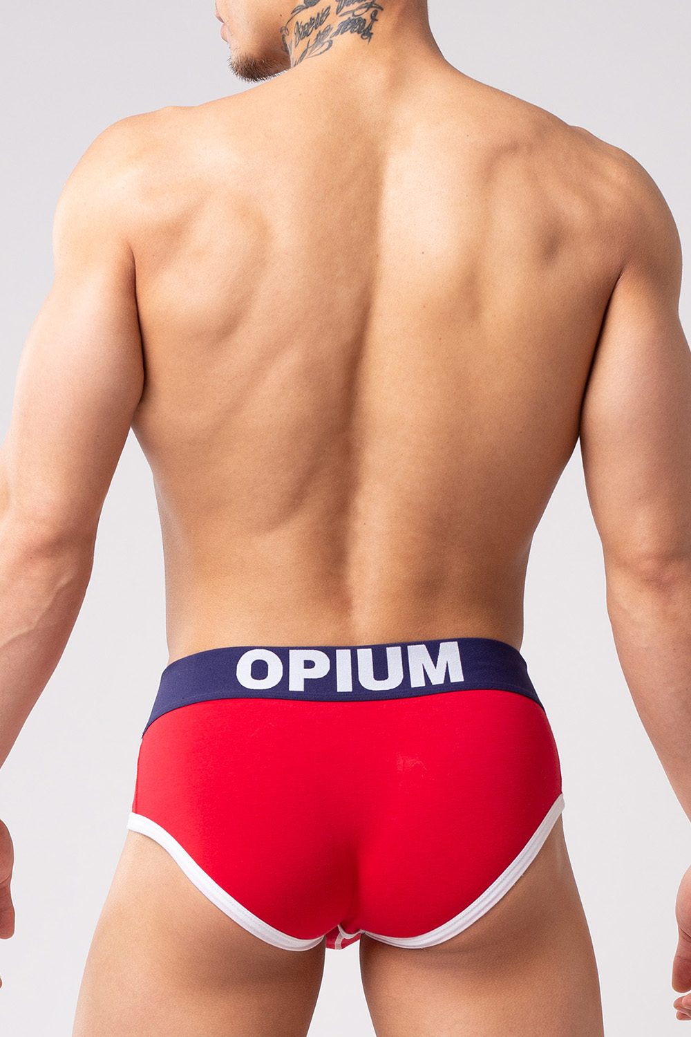  Мужские трусы Opium, красные, размер M