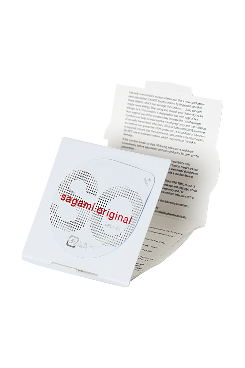  SAGAMI Original 002, Презервативы полиуретановые 002, 1 шт.